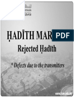 RKQS 2021 Fabrication of Hadith