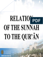 RKQS 2021 Relation of The Sunnah To The Quran