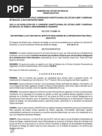 Decreto 411 Que Reforma La Ley Que Crea El Instituto Hidalguense de La Infraestructura Física Inhife