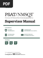 Supervisors Manual Psat NMSQT