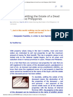 6 Steps in Settling The Estate of A Dead Person in The Philippines - REALTTORNEY