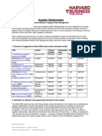 SCM SupplierRelationships