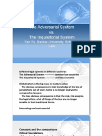 The Adversarial Vs Inquisitorial System PDF