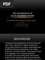 The Convergence of Black and Brown Power