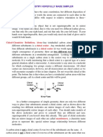 Stereochemistry Hopefully Made Simpler: Stereoisomers