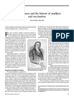 Edward Jenner and The History of Smallpox and Vaccination: S R, MD, P D