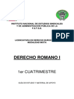 Derecho Romano I