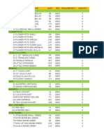 2016 Nayagi Price List