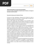 Documento Concurso Secretarios