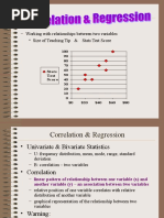 Correlation & Regression