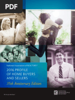 2016 Profile of Home Buyers and Sellers 10-31-2016