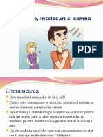 Comunicare, Intelesuri Si Semne