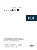 Operationmanual HSCU-300