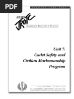 Unit 7 - Marksmanship Safety