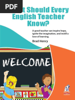 What Should Every English Teacher Know?: Brad Henry