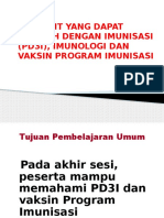 PD3I Imunologi & Vaksin