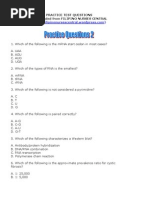 Practice Test Questions Downloaded From FILIPINO NURSES CENTRAL