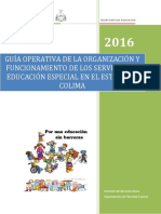 Guía Operativa de Los Servicios de Ee Colima