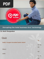 Disrupting The Hotel Business Thro' Technology: DR Amit Rangnekar