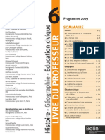 Livre Du Professeur 2013 Histoire Geograhie 6e