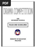 Rules and Guidelines: FOR Secondary Schools