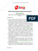 Regalías MIneras DS-N2288 - 12 de Marzo de 2015 PDF