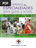 Sistema Especialidades para Guias y Scouts