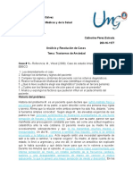 Casos Clínicos de Trastornos de Ansiedad A