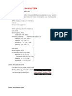 #Konfigurasi Router: Nano /etc/network/interfaces