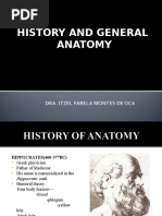 History of Anatomy