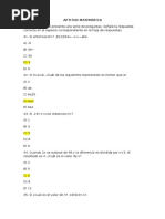 Prueba de MATEMÁTICA