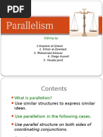 Parallelism: Editing by