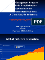 Best Management Practice (BMP) in Brackishwater Aquaculture On Environmental Problems: A Case Study in Indonesia