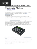 El Secuenciador MIDI