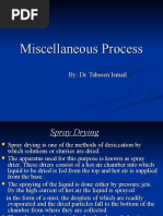 Miscellaneous Physical Pharmacy Processes