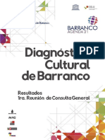 Diagnostico Cultural de Barranco