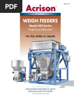 Weigh Feeders: Acrison