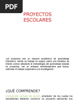 Socialización Proyectos Escolares