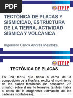 Tectónica de Placas y Sismicidad, Estructura de La Tierra, Actividad Sísmica y Volcánica