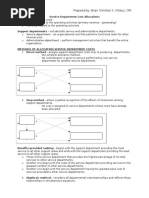 Activity-Based Costing and Service Department Cost Allocations