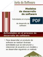 Modelos de Desarrollo de Software