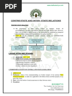 Centre State Relation