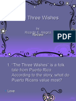 The Three Wishes Powerpoint