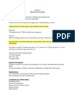 Module 8 - Physical Assessment