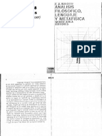 Rabossi - Análisis Filosófico, Lenguaje y Metafísica