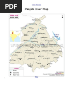 Punjab River Map: Close Window