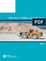 Directory of Mines and Quarries