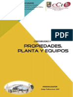 Guía Propiedades, Planta y Equipos 2016