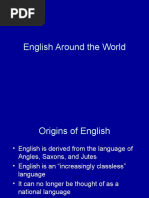 English Around The World