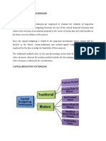 Capital Budgeting Techniques